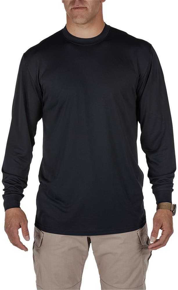 Camiseta Manga Longa 5.11 Tactical Performance Utili-T 40175-019 Preta (2 Unidades)