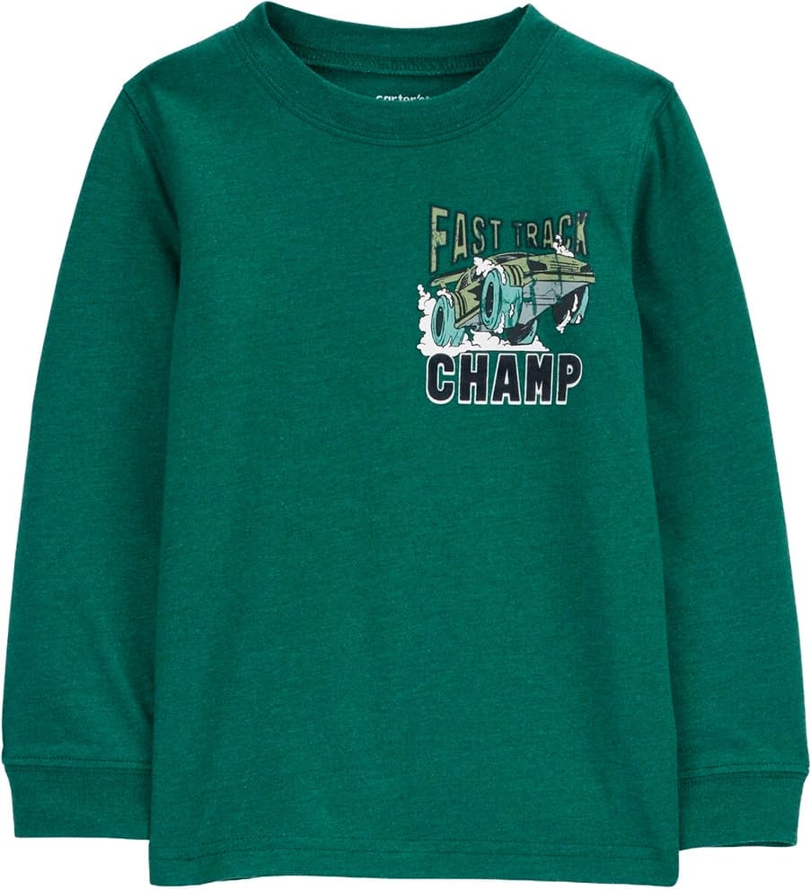 Camiseta Manga Longa Carter's Masculino
