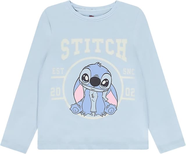 Camiseta Manga Longa Infantil Orchestra Hfirj4-Blc Stitch - Feminina