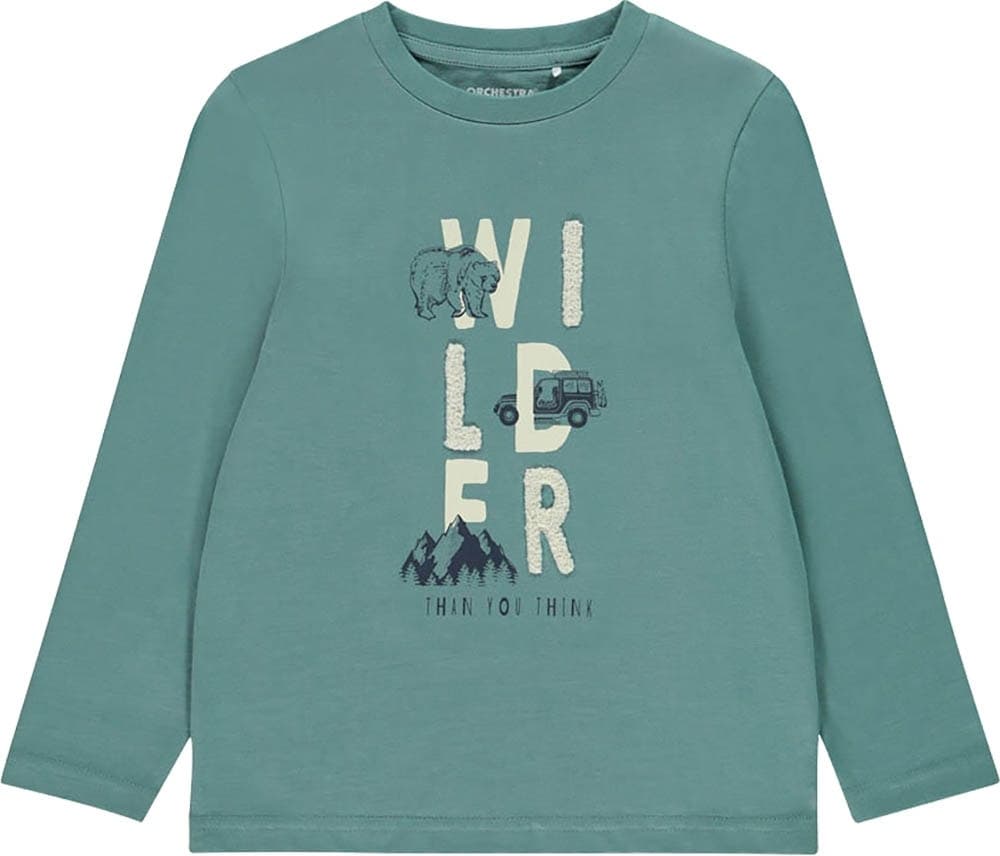 Camiseta Manga Longa Bebê Orchestra Masculina
