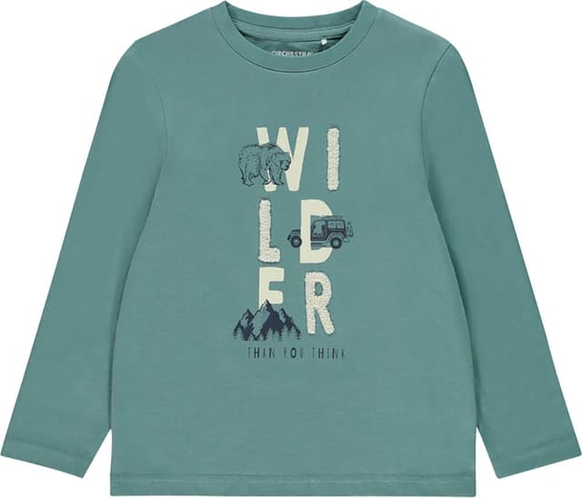 Camiseta Manga Longa Bebê Orchestra Masculina HGAO07-BLM