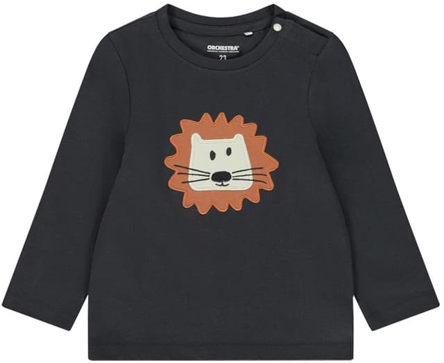 Camiseta Manga Longa Bebê Orchestra Masculina HLANI3-GRF