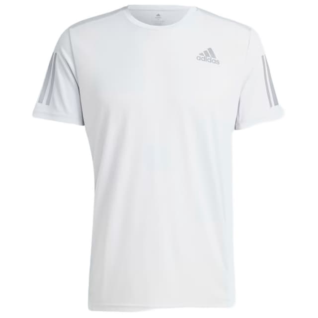 Camiseta Masculina Own The Run Adidas Traço Cinza - Ic7624