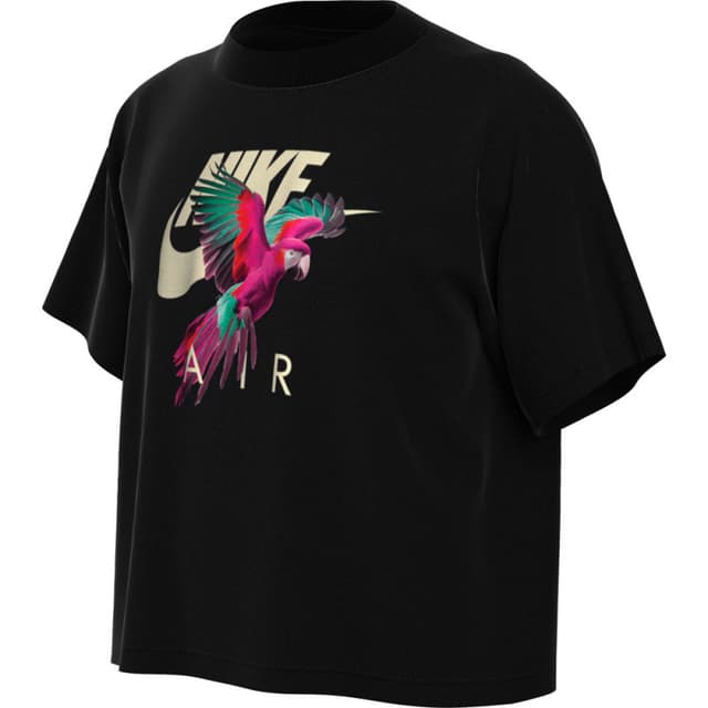 Camiseta Infantil Nike Feminino Sportwear Air Parrot Xs Preto - Fz5564010