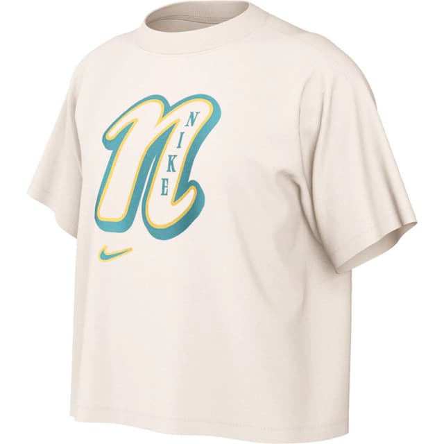 Camiseta Nike Infantil Feminino Sportwear Graphic S Branco - FZ5562072