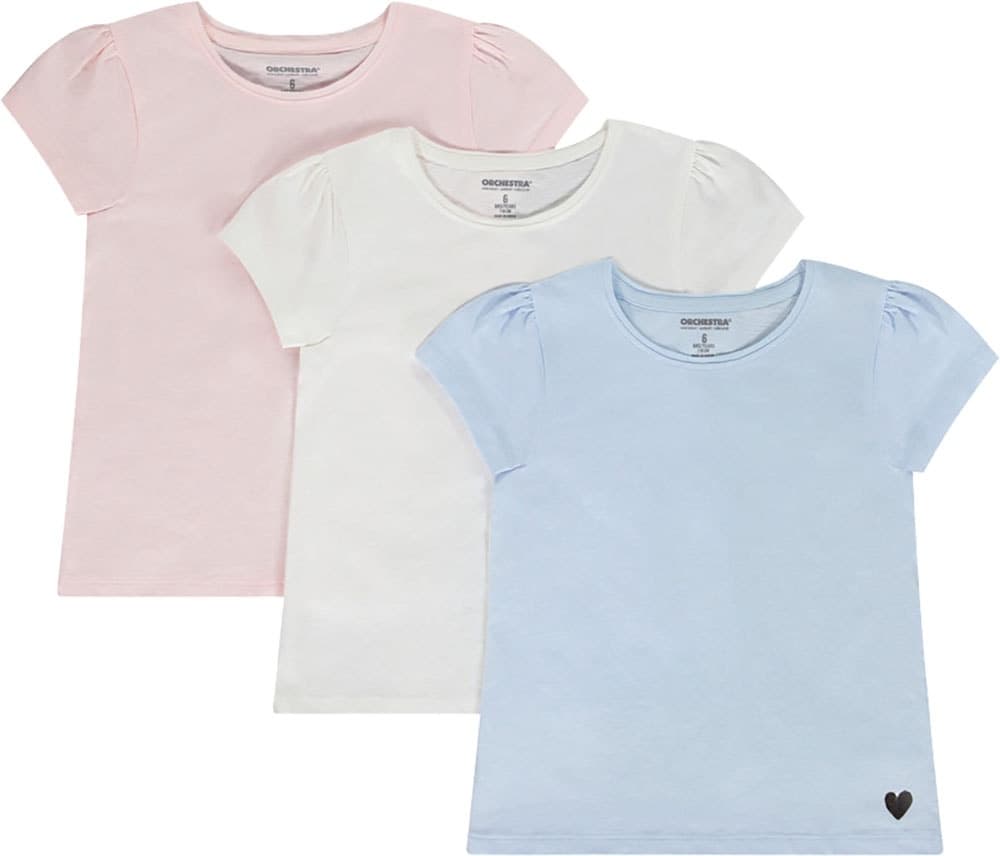 3 Camisetas Orchestra Femenina