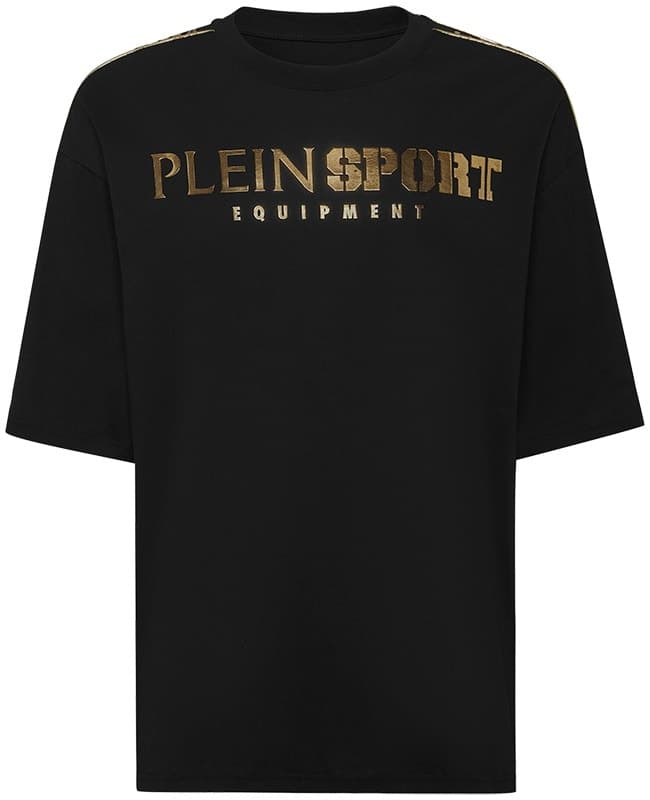 Camiseta Masculina Philipp Plein Sport Paec Mtk8315 STE001N 0294 Gola Redonda Manga Curta