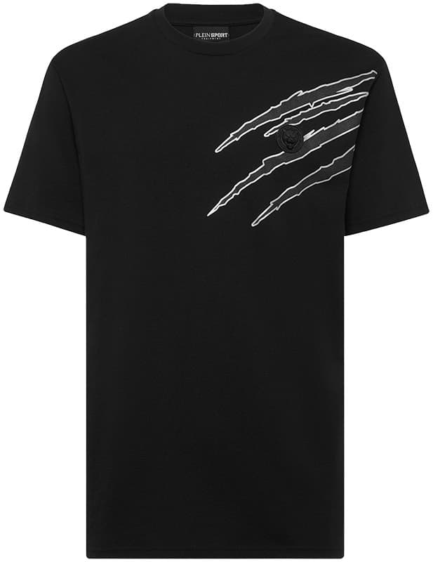 Camiseta Philipp Plein Sport Saec Mtk8019 STE001N 0270 Gola Redonda Manga Curta Masculina