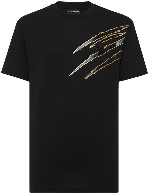 Camiseta Masculina Philipp Plein Sport Saec Mtk8019 STE001N 0293 Round Neck Ss