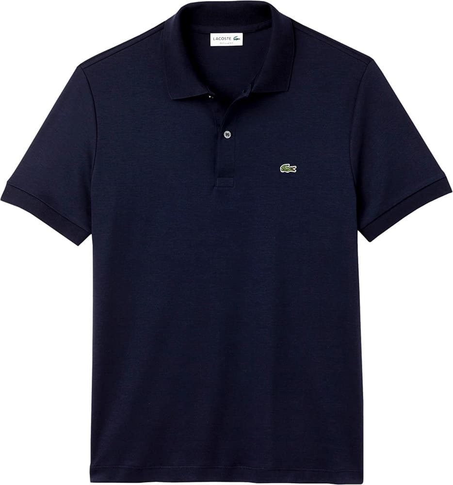 Camiseta Polo Lacoste Lisa Clasica Regular Fit Dh2050 23 166 Tam. 5