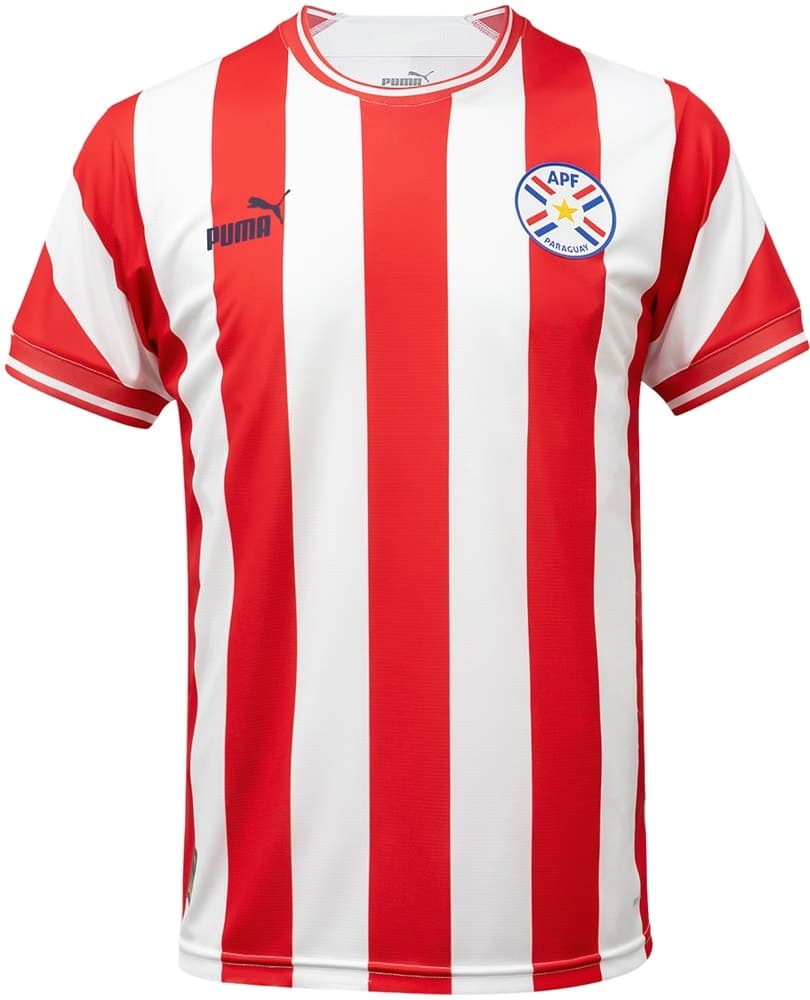 Camiseta Masculina Puma Paraguai Home Shirt Replica 765910 01