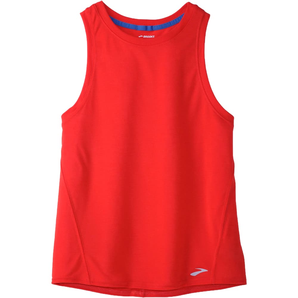 Camiseta Regata Feminino Brooks Distance Tank 2.0 S Vermelho