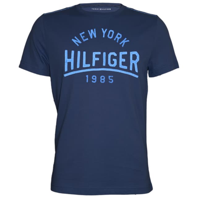 Camiseta Tommy Hilfiger Masculino C8878A7801-416 L Azul Marinho