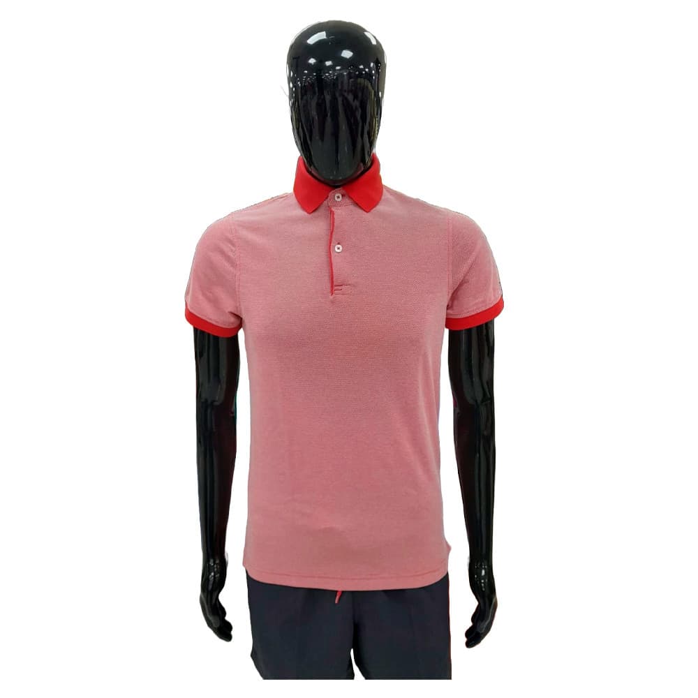 Camiseta Polo Masculino Tommy Hilfiger MW0MW00413-654 Vermelho