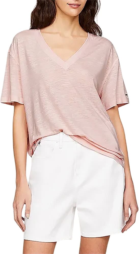 Camiseta Tommy Hilfiger WW0WW41198 Tjq Feminina