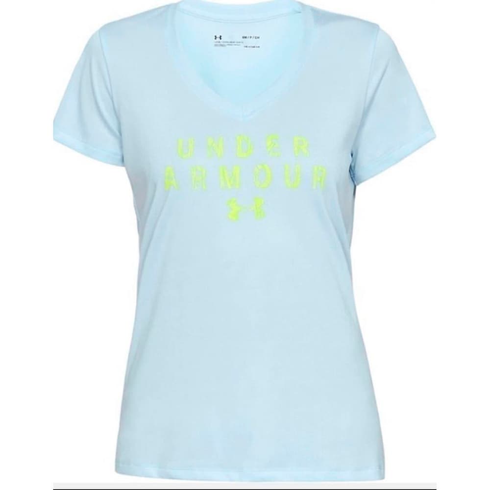 Camiseta Feminina Under Armour Graphic Blue Tamanho Xs
