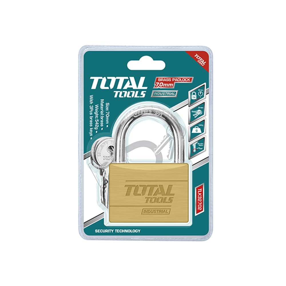 Cadeado de Bronze Total Tlk32302 30MM
