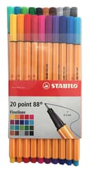 Anúncio: Caneta Fineliner Stabilo Point 88 0.4 mm 8820 - (20 Cores)