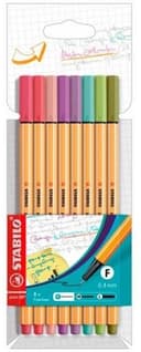 Anúncio: Caneta Fineliner Stabilo Point 88 0.4mm 88/8-04 (8 Cores)