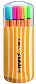 Anúncio: Caneta Stabilo Point88 15+5 Neon 0.4mm 8820-0221-(20 cores)