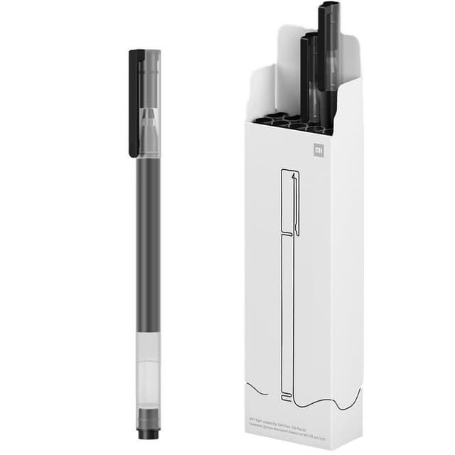 Caneta Gel Xiaomi Mi High-Capacity (10 Peças) Preto
