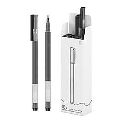 Caneta Esferográfica Xiaomi Mi High Capacity 10 Peças Preto