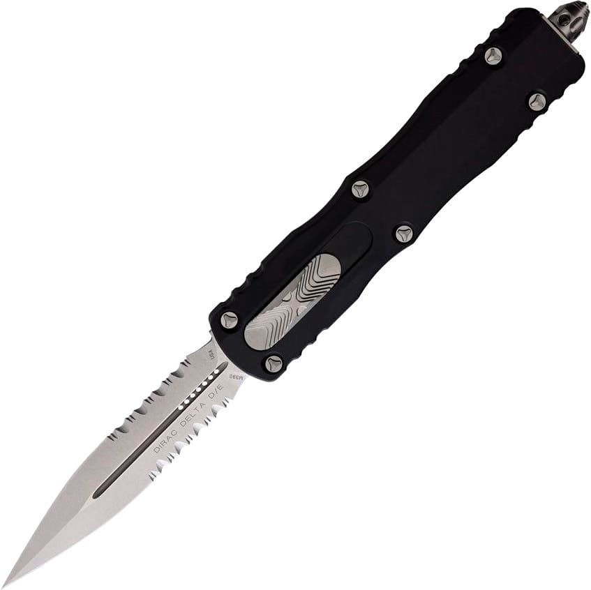 Canivete Microtech Dirac Delta D/E Satin Partial Serrated - 227-5