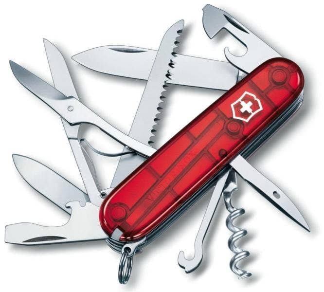 Canivete Victorinox Huntsman 1.3713.T com 15 Funções Vermelho