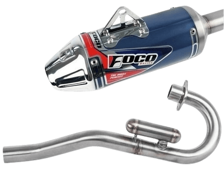 Escapamento para Moto Foco Crf230 - Azul