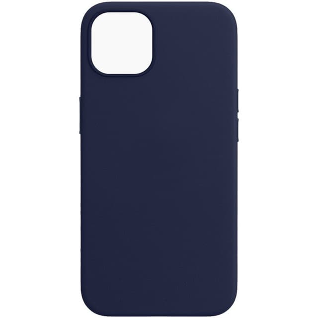 Capa Apple 17 Leather MagSafe Azul