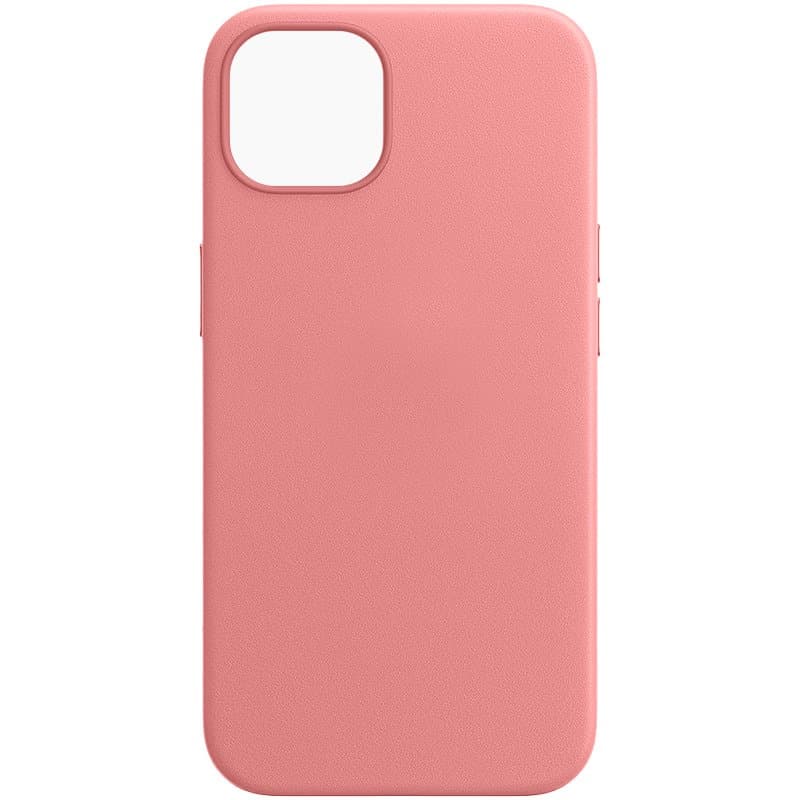 Capa Apple 17 Leather MagSafe Rosa