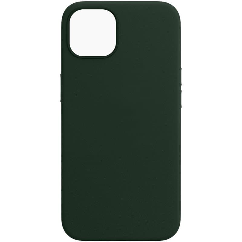 Capa Apple 17 Leather MagSafe Verde