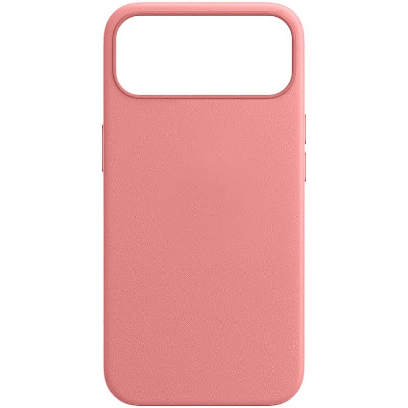 Capa Apple 17 Pro Leather Magsafe Rosa