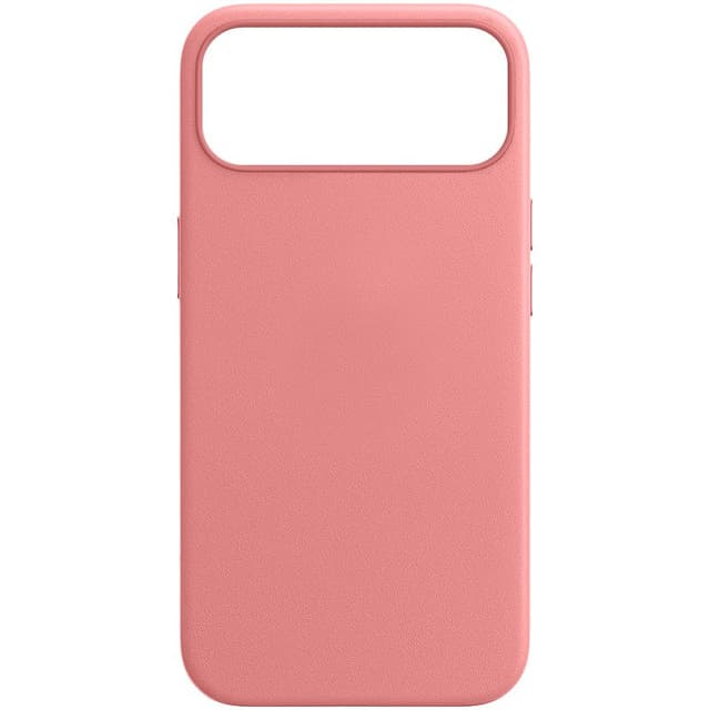 Capa Apple 17 Pro Leather Magsafe Rosa