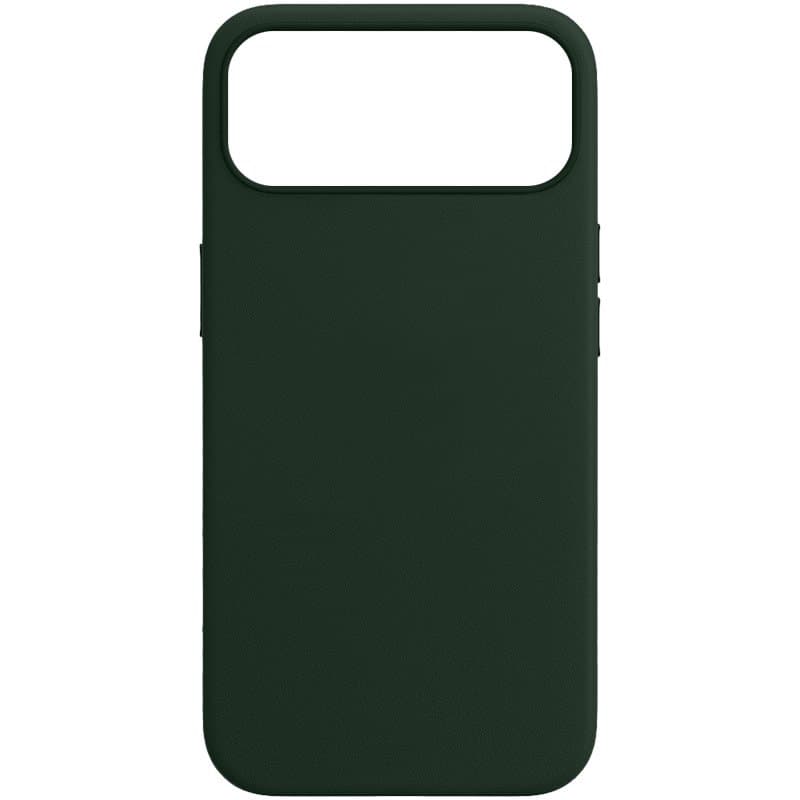 Capa Apple 17 Pro Leather Magsafe Verde
