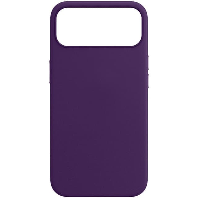 Capa Apple 17 Pro Leather Magsafe Violeta