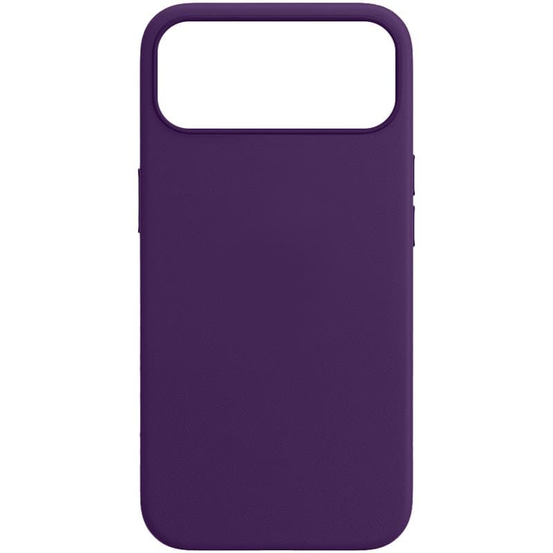 Capa Apple 17 Pro Max Leather MagSafe Violeta