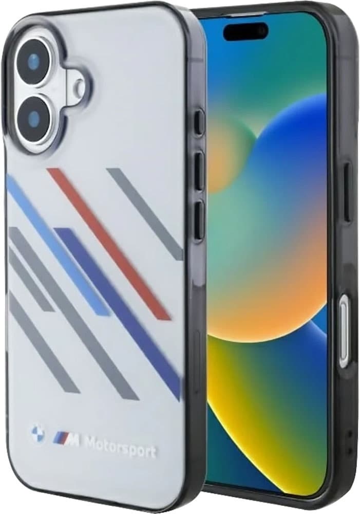 Capa Bmw para iPhone 16 BMHCP16S23HTRAG - Cinza