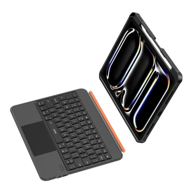 Capa com Teclado WiWU Mk007 Combo Pro 360° Magnética para iPad Pro 11" - Preto
