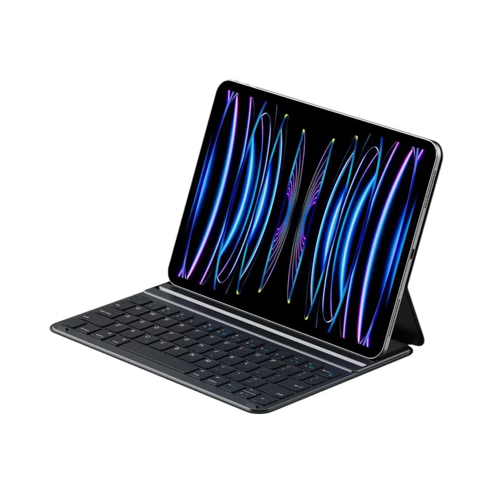 Capa com Teclado Wiwu F17 para iPad 12.9 Air 2024 Preto