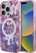 Anúncio: Capa Guess para iPhone 16 Pro GUHMP16LHJFMWLU - Flowers Pink