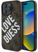 Anúncio: Capa Guess para iPhone 16 Pro GUHMP16LP4PLGWW - Brown