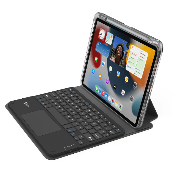 Capa Magnética 4Life para iPad Pro 11 360º com Teclado Wireless e Porta Pencil - Preto