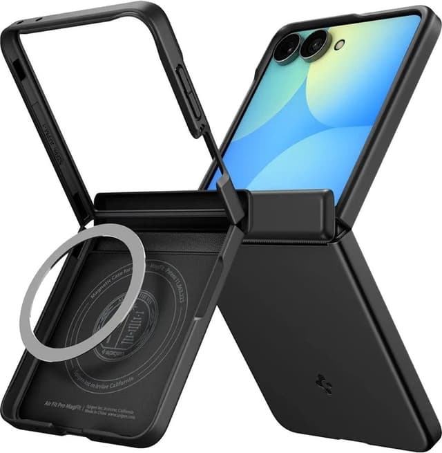 Capa Spigen Galaxy Z Flip8 Thintect Pro MagFit Acs11520 - Preta
