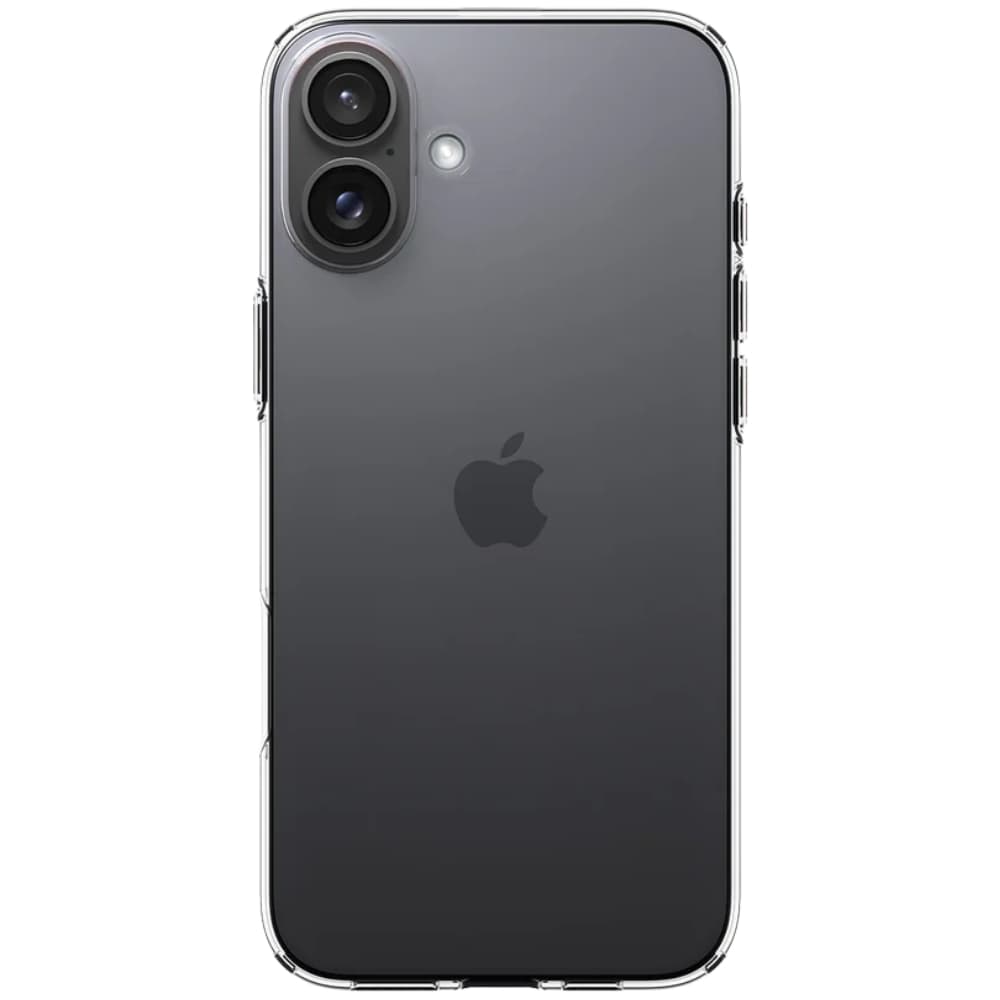 Capa Spigen Crystal Flex para iPhone 16 Transparente