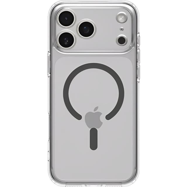 Capa Spigen iPhone 17 Pro Crystal Hybrid Clear Graphite Acs09632
