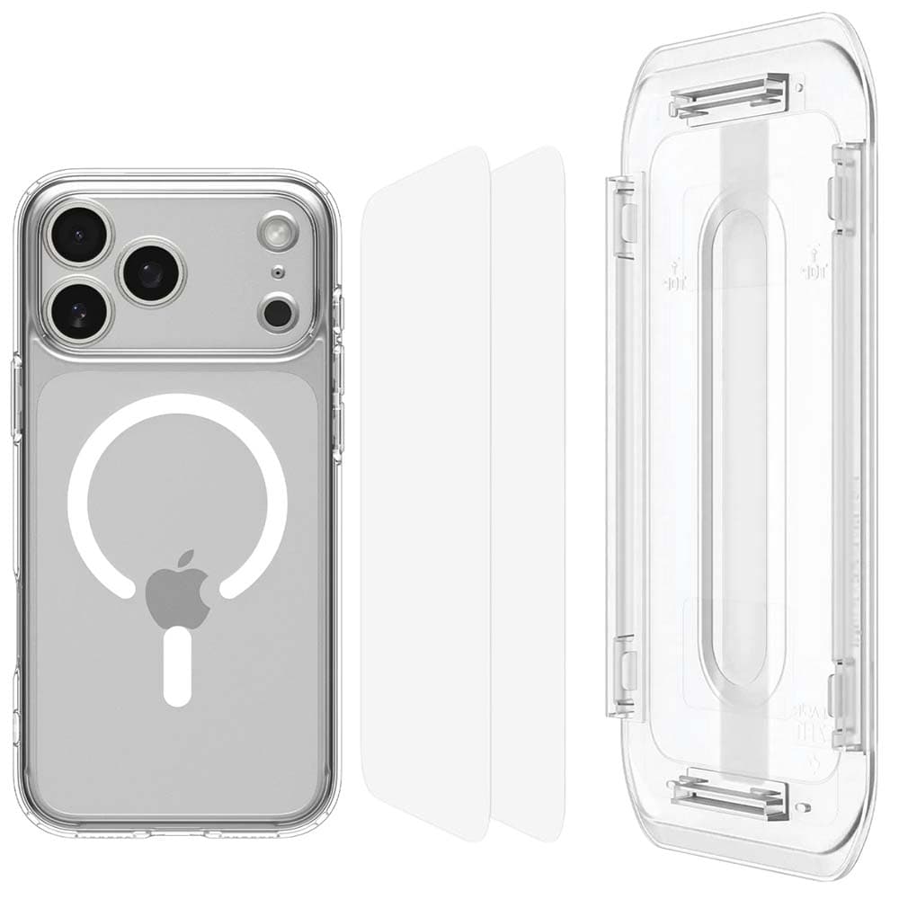 Capa para iPhone Spigen Ultra Hybrid Pack MagFit Acs09949 - Branco Transparente
