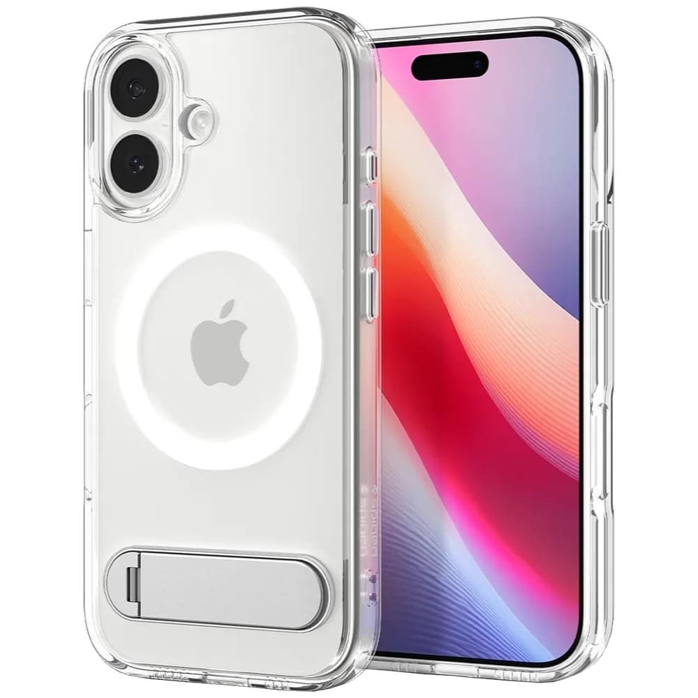 Capa Spigen iPhone 17 Slim Armor Essentials MagFit Transparente Branca