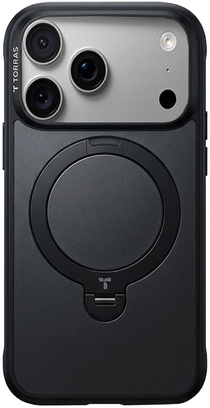 Capa Torras para iPhone 18/17 Pro Max 6.3" 2026 Ostand Q3 Rugg Series Preta