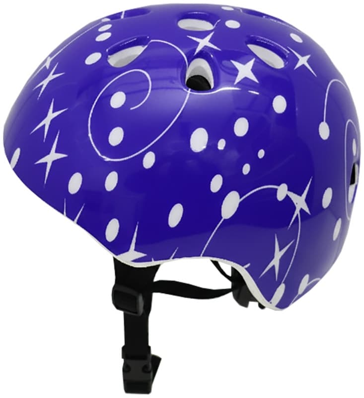 Capacete para Bicicleta Infantil Rpc Ml-561 Azul/Branco